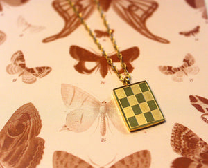 The “Checkmate” Necklace